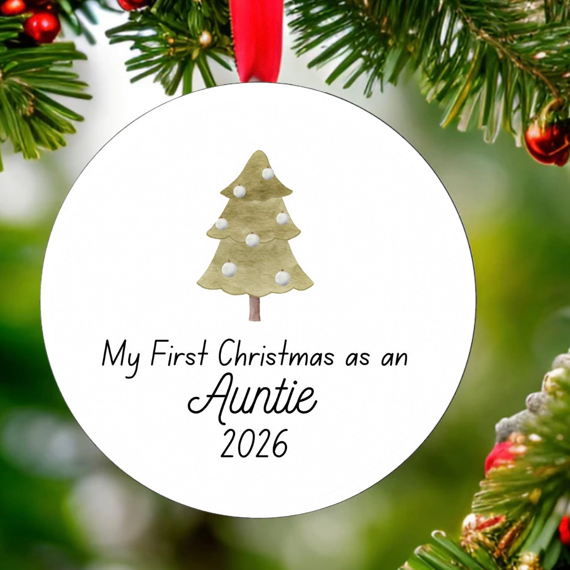 Auntie Ornament