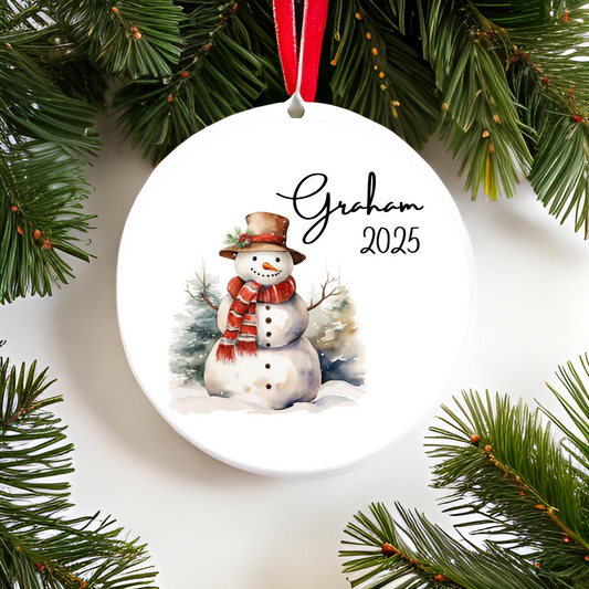 Snowman Ornament