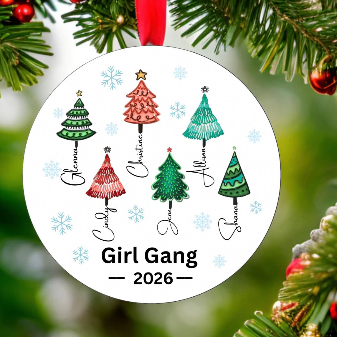 Girl Gang Ornament