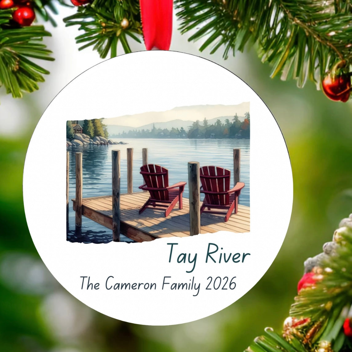 Cottage, Scenery Ornament