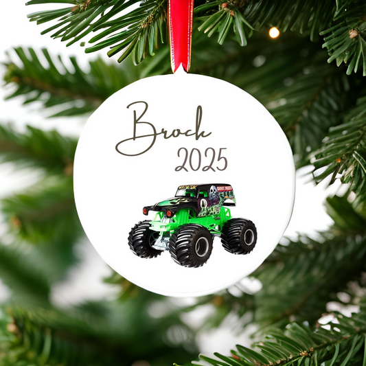 Monster Truck Ornament