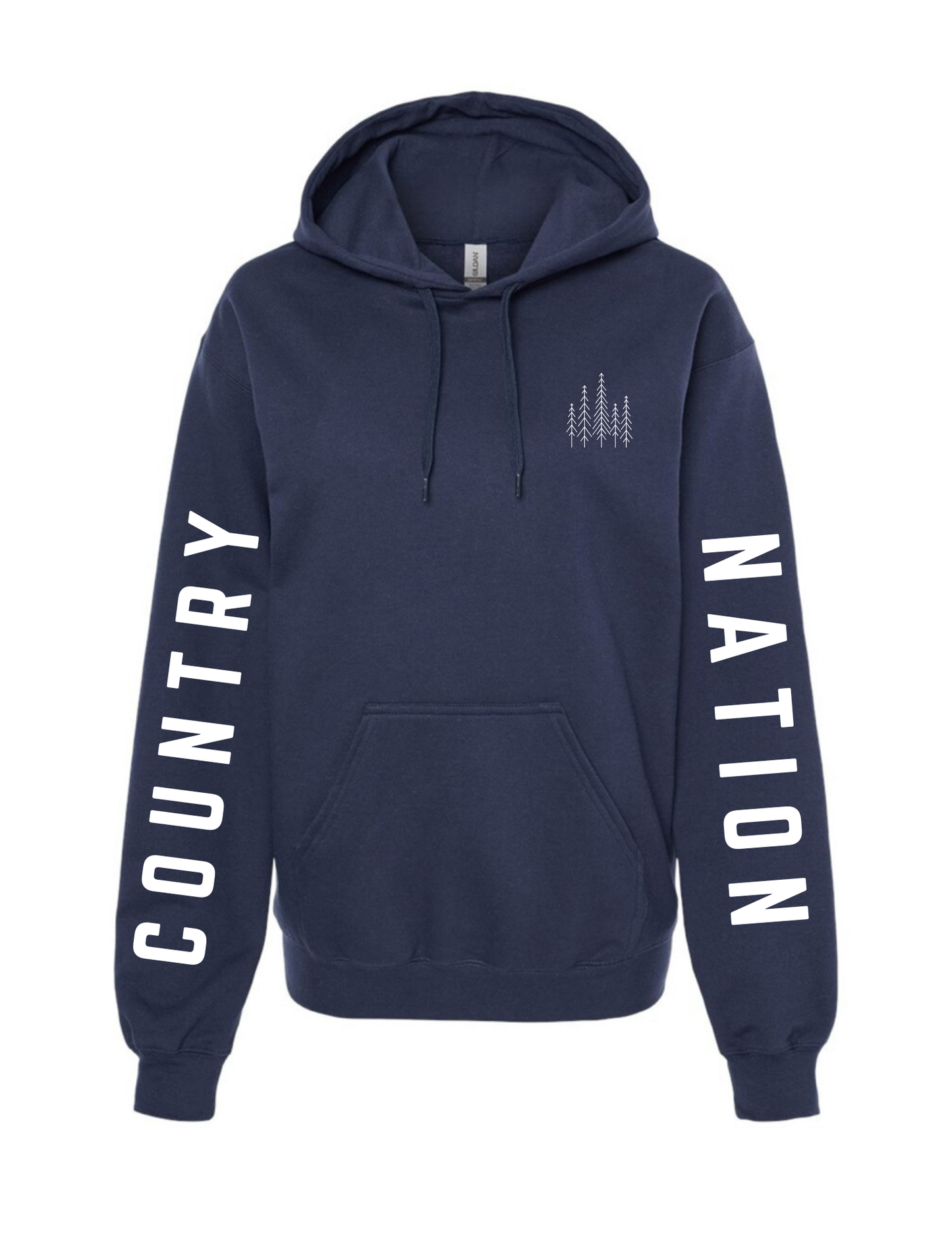 Country Nation Navy Hoodie