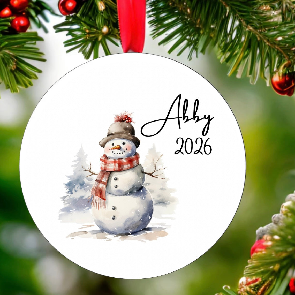 Snowman Ornament