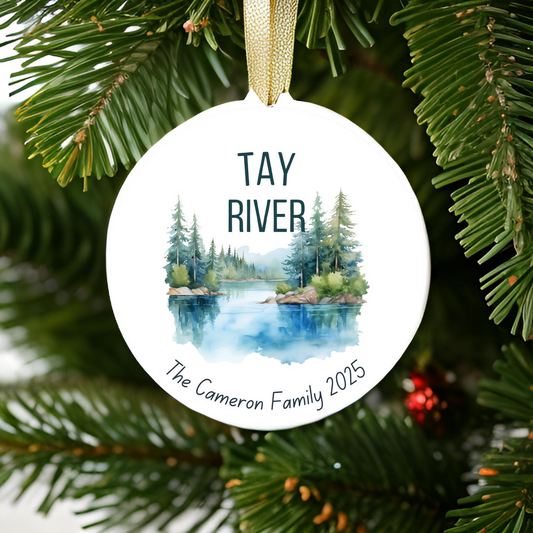 Cottage, Lake Ornament