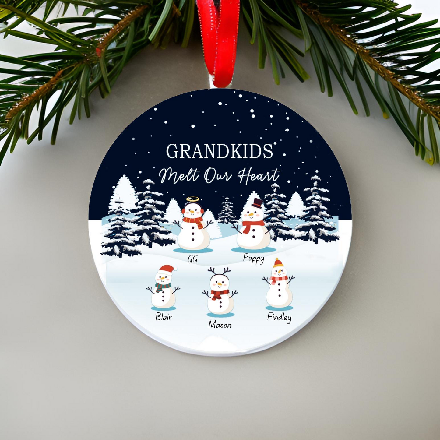 Grandkids Ornament