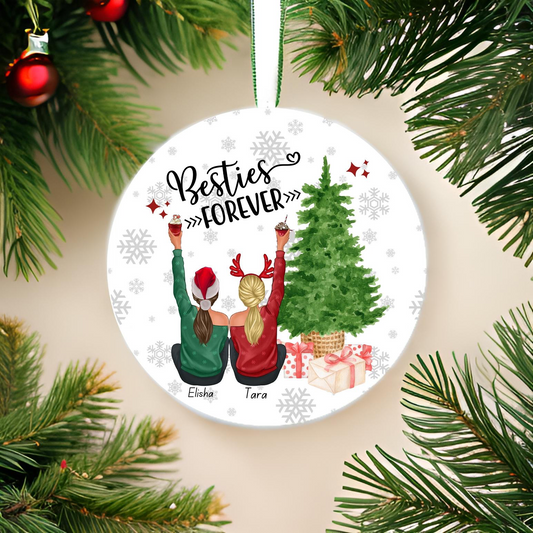 Besties Ornament