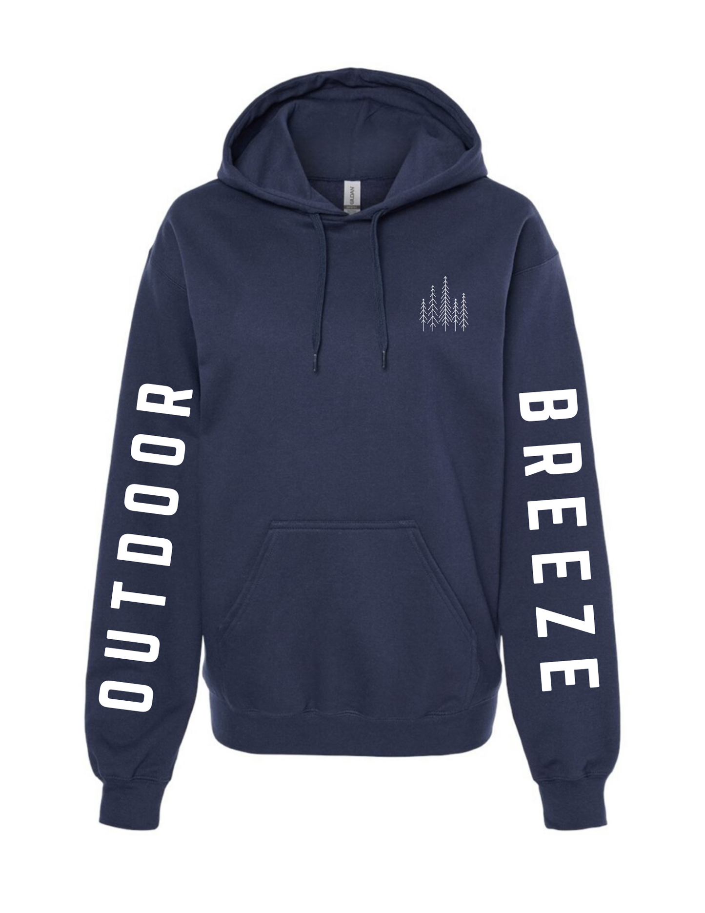 Outdoor Breeze Navy Hoodie