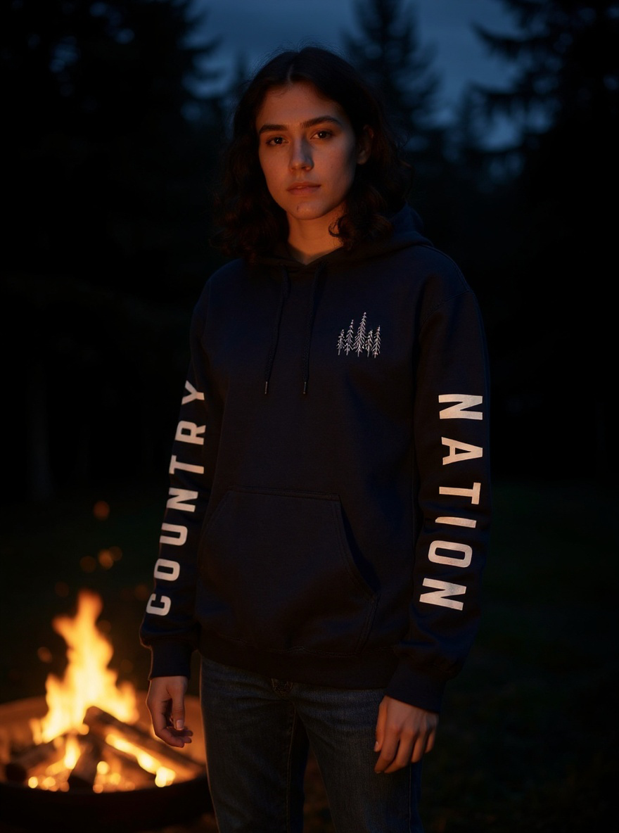 Country Nation Navy Hoodie
