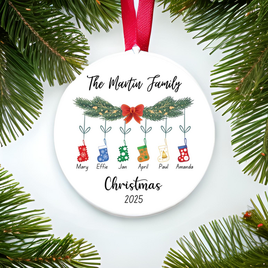 Family Christmas Ornament
