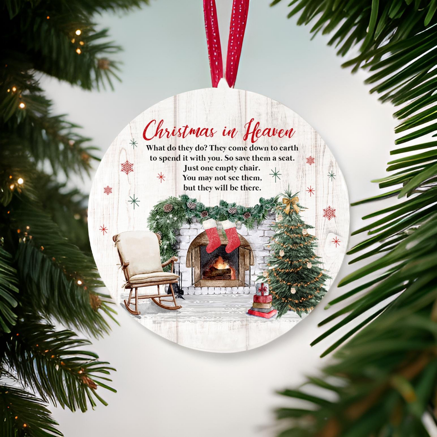 Christmas In Heaven Ornament