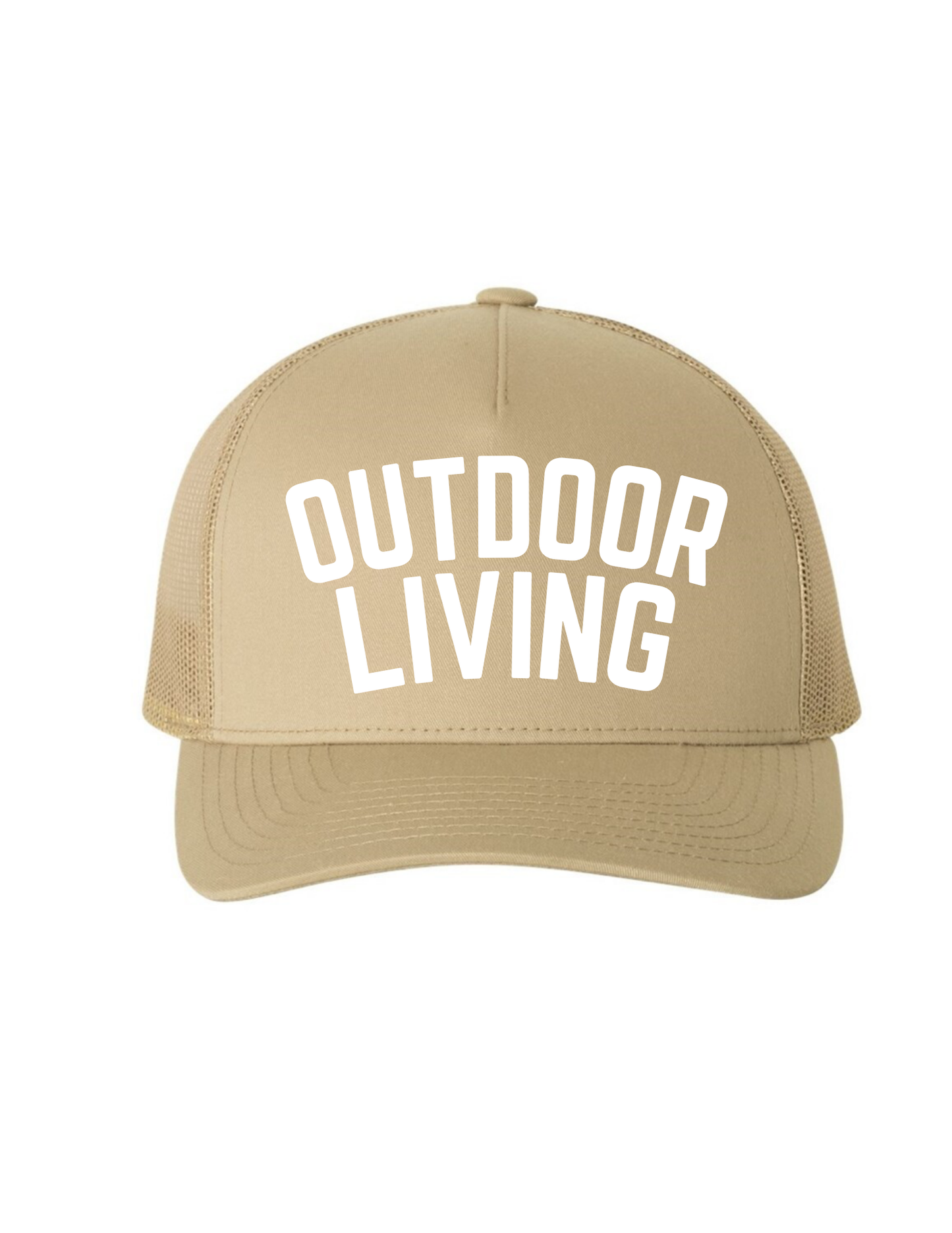 Outdoor Living Khaki Trucker Hat