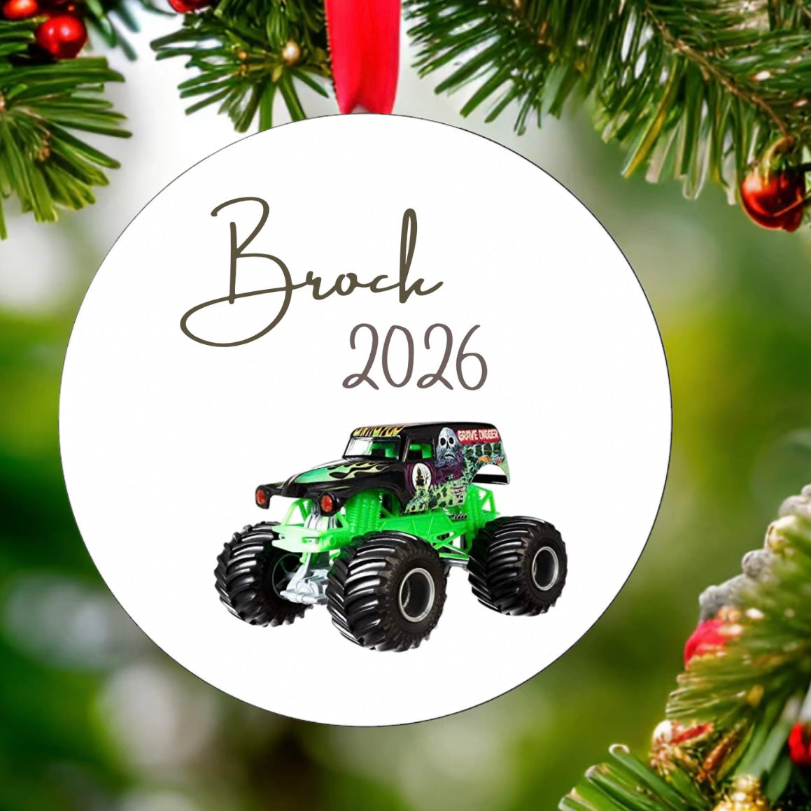 Monster Truck Ornament