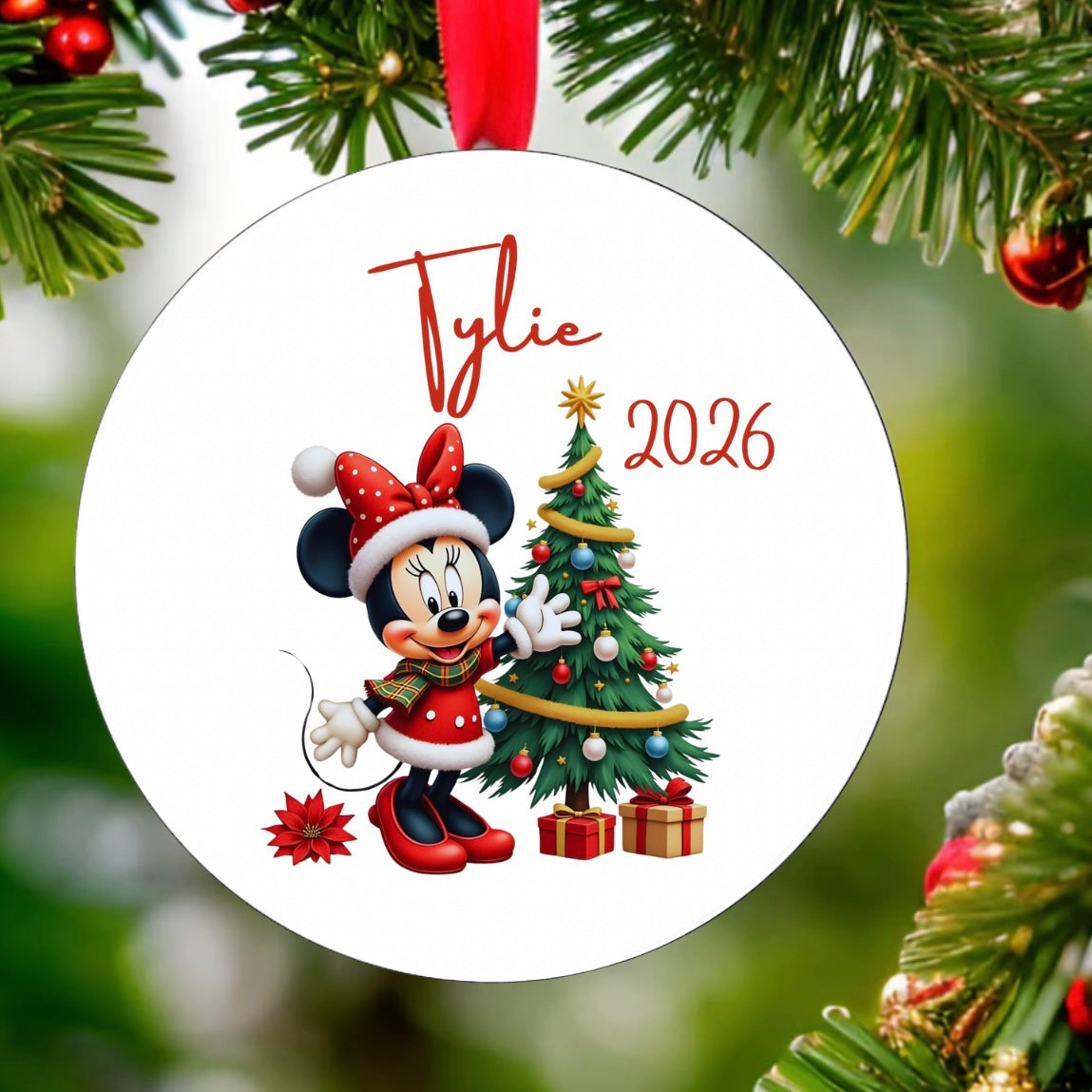 Minnie Ornament