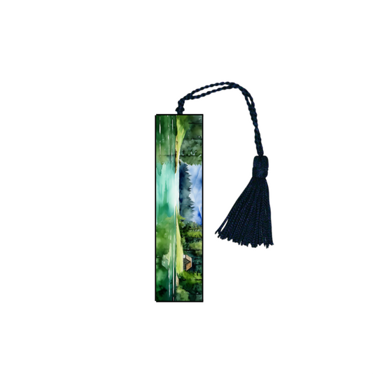 Cabin + Lake Blookmark