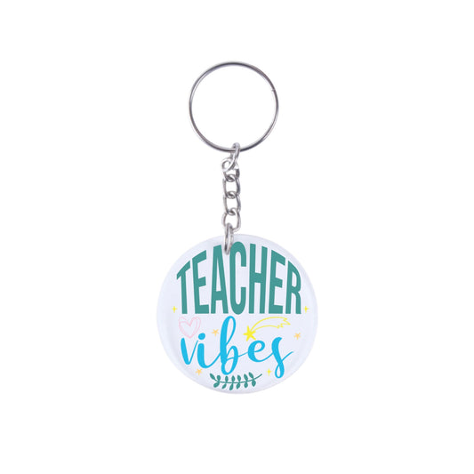 Keychain, Teacher Vibes, Keys, Key Tag, Gifts For Her, Gifts For Christmas, Organization