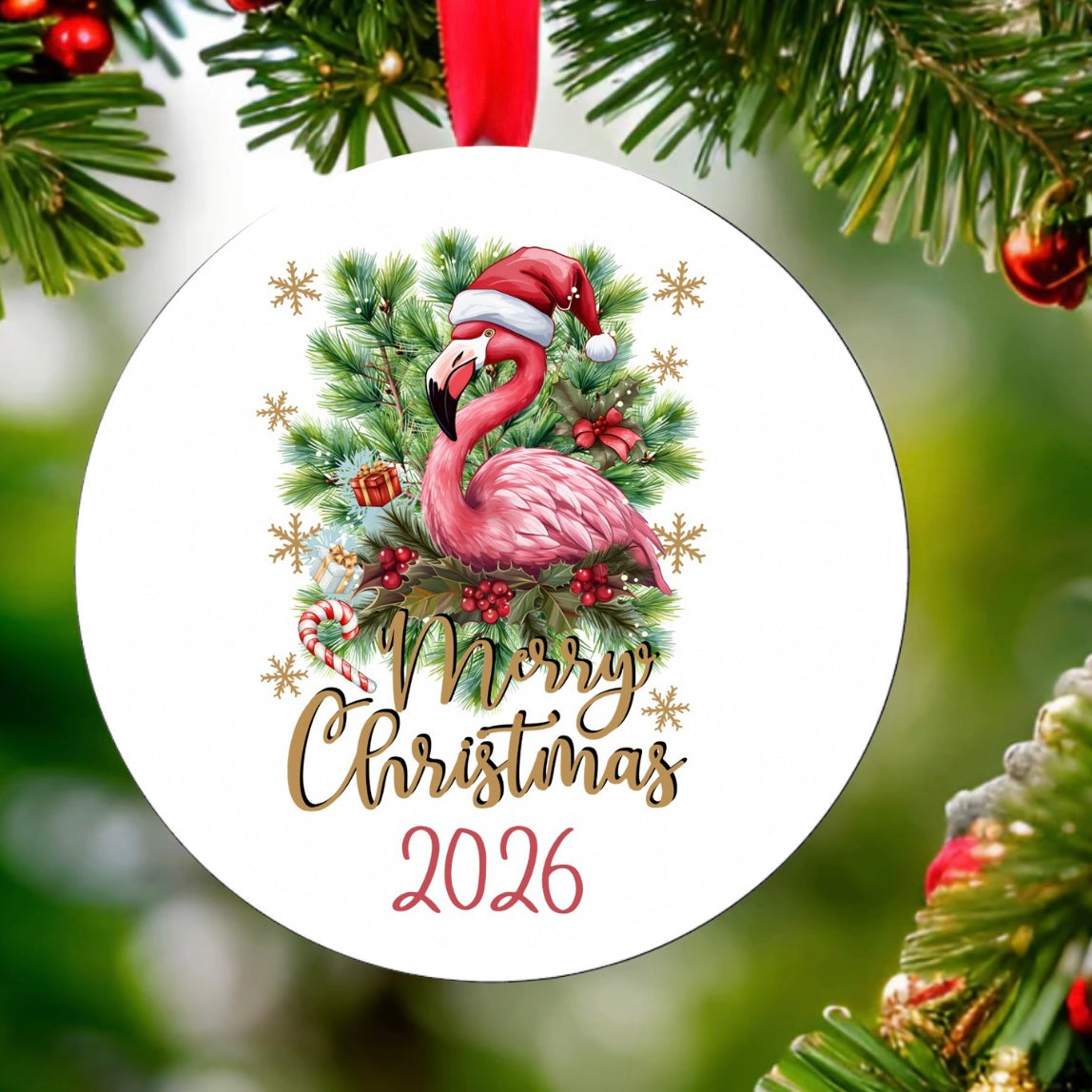 Flamingo Ornament