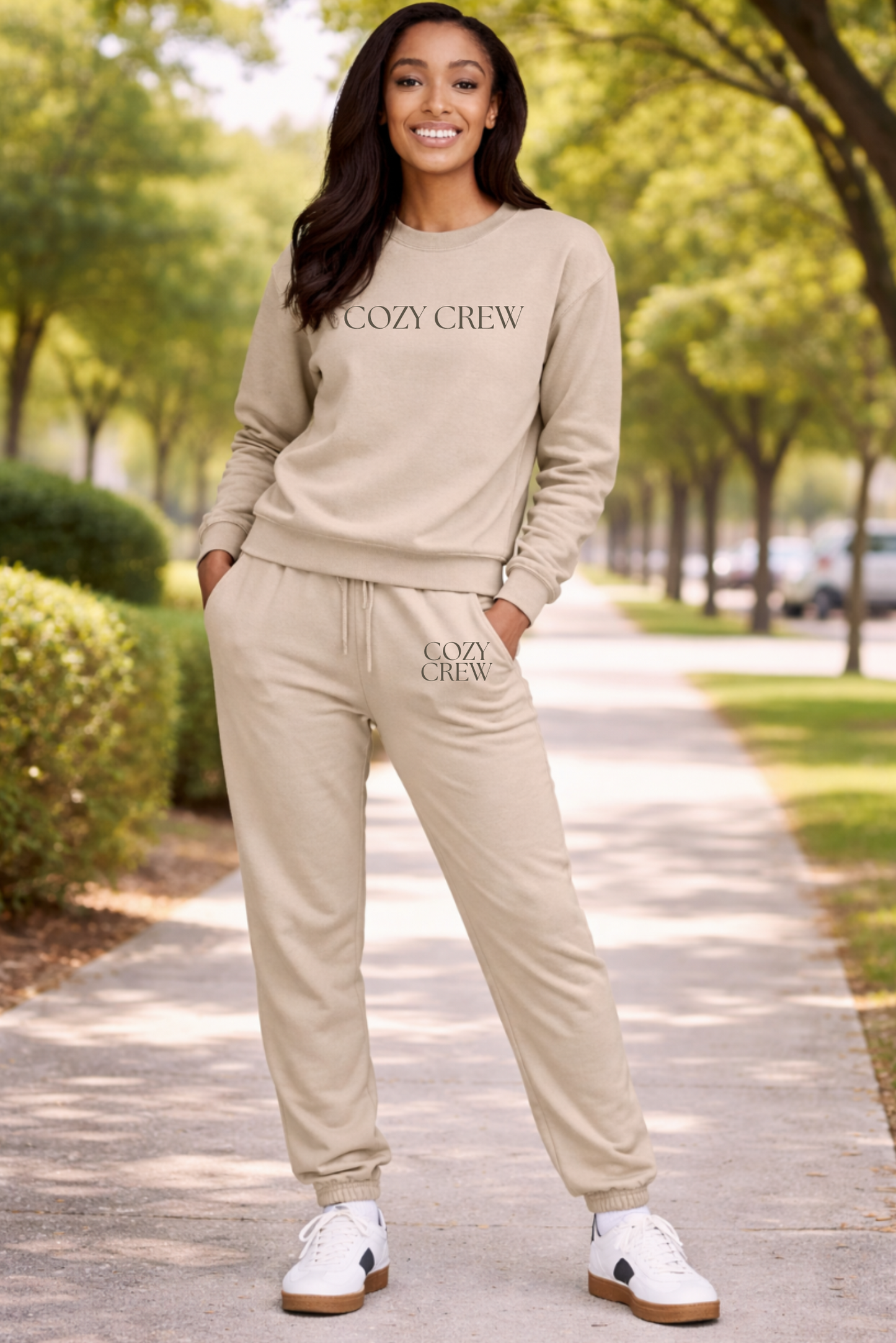 Cozy Crew Lounge Set, Sand