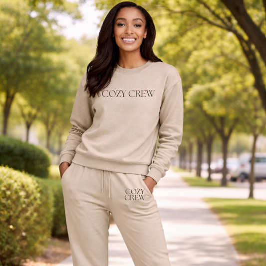 Cozy Crew Lounge Set, Sand