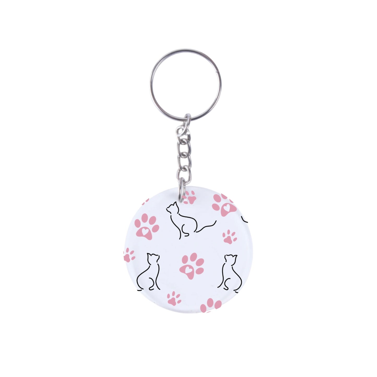 Cats + Paws, Keychain
