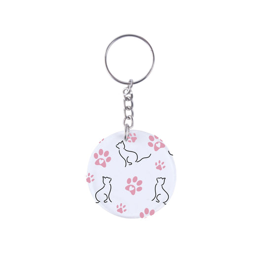 Cats + Paws, Keychain
