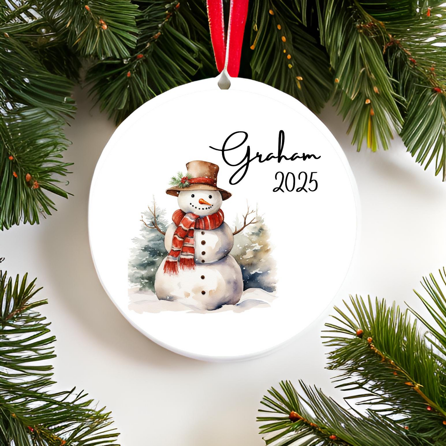 Snowman Ornament