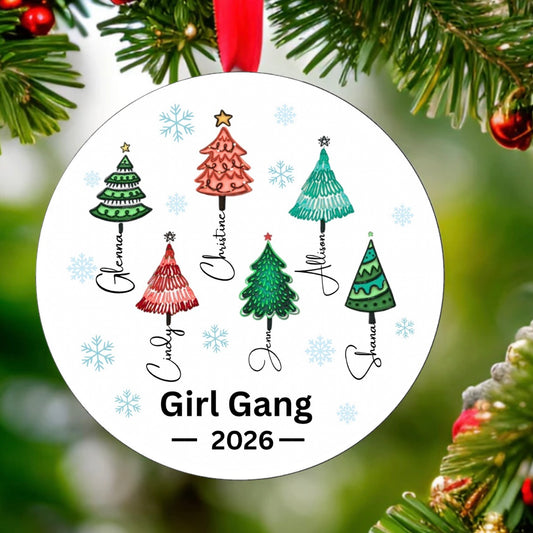 Girl Gang Ornament