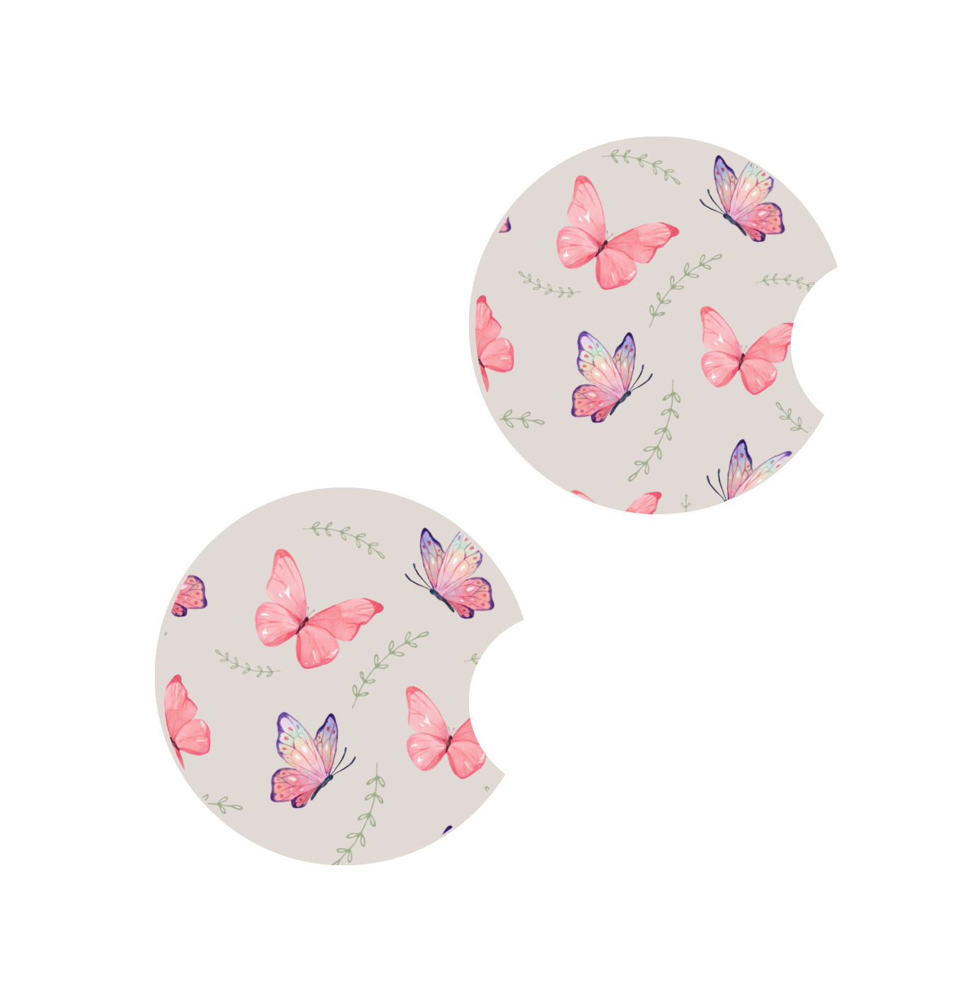 Butterflies, Car Coaster