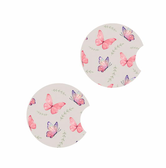 Butterflies, Car Coaster