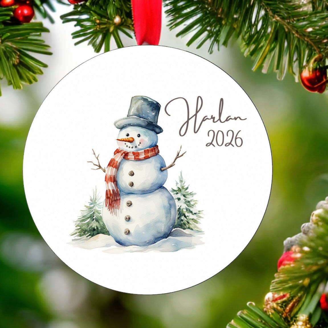 Snowman Ornament