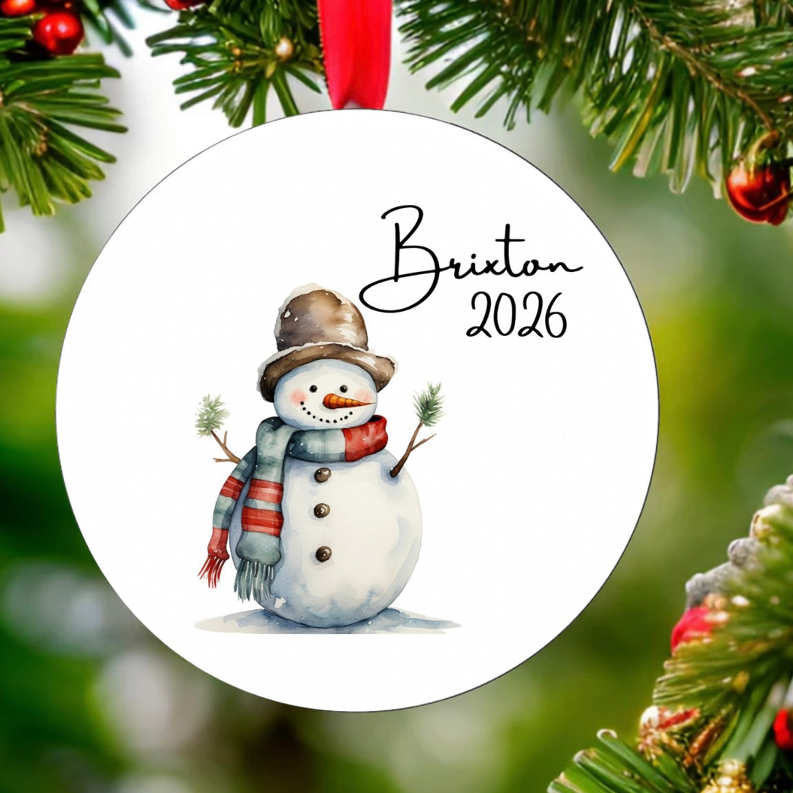 Snowman Ornament