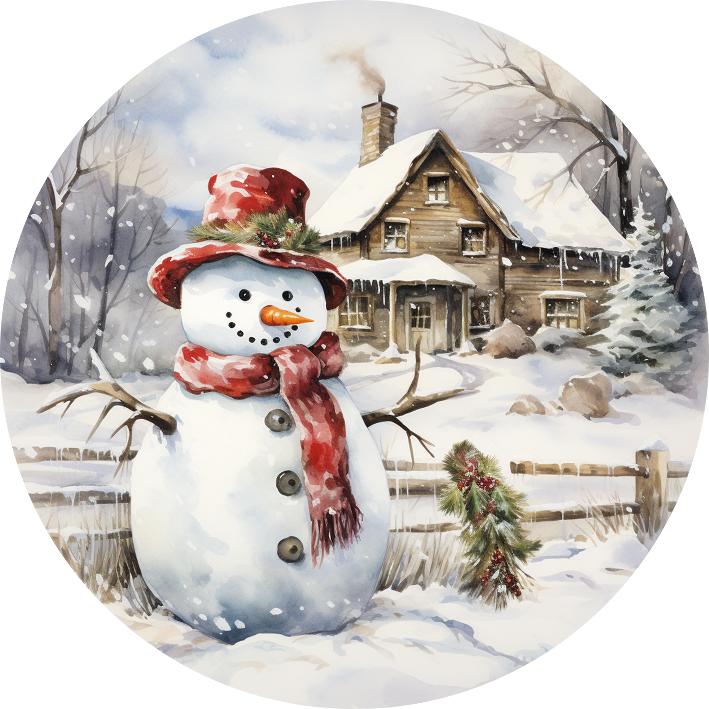 Christmas At Home Sign