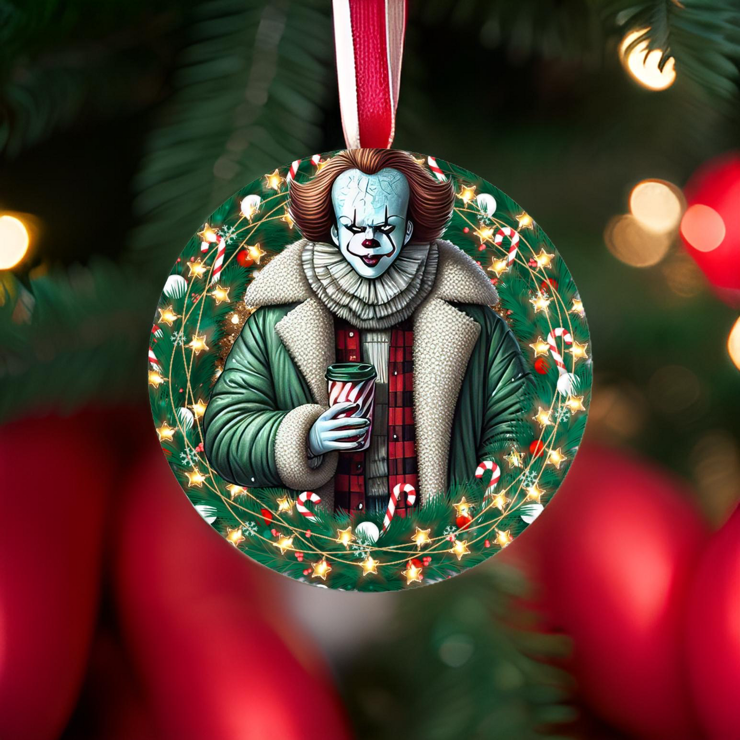 Horror Christmas Ornament