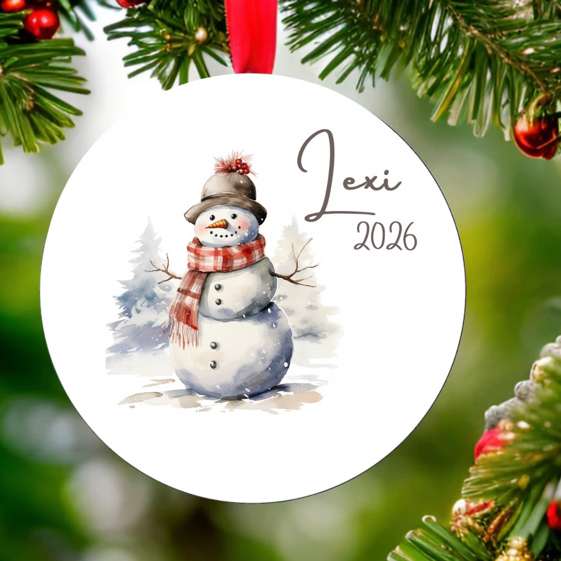 Snowman Ornament