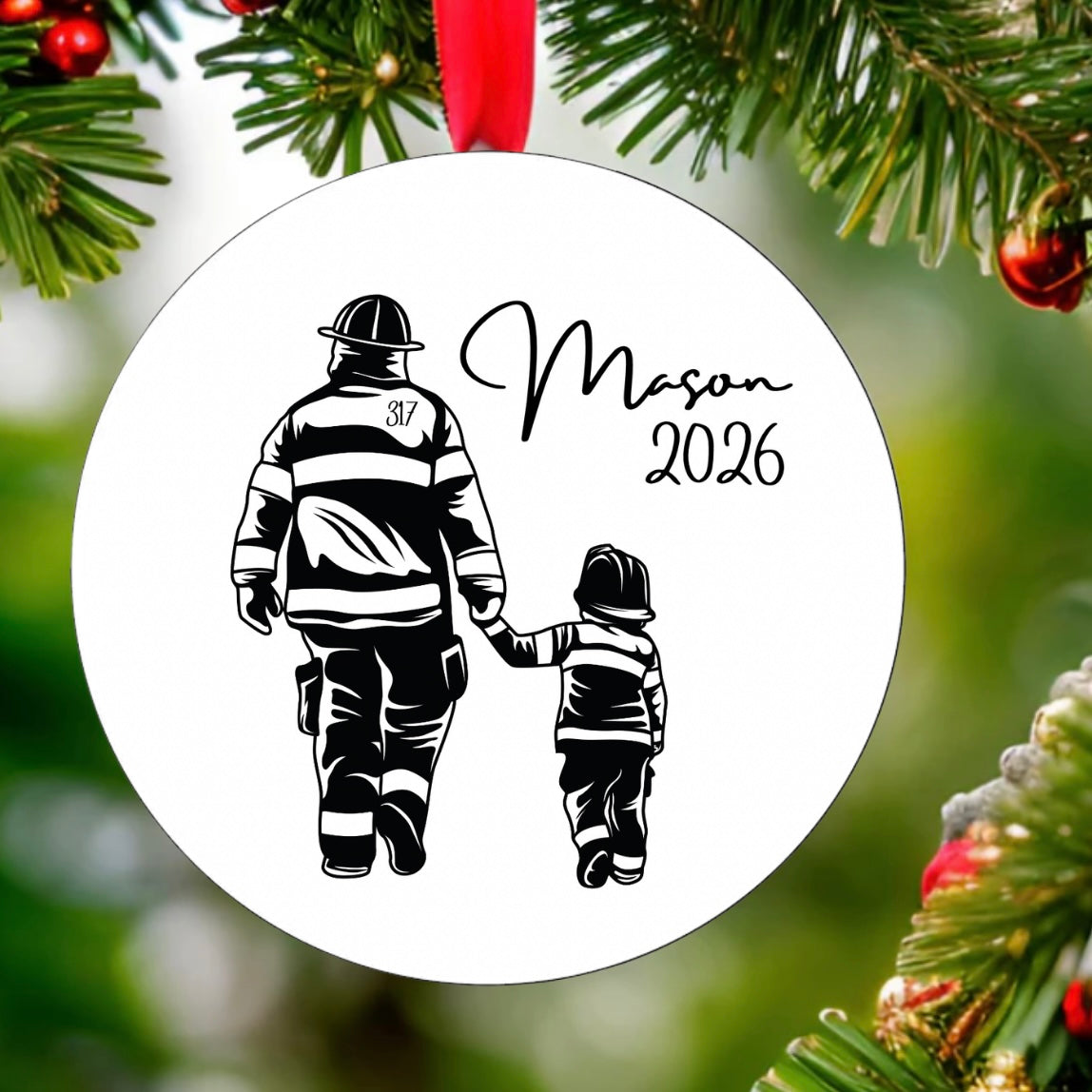 Firefighter Ornament