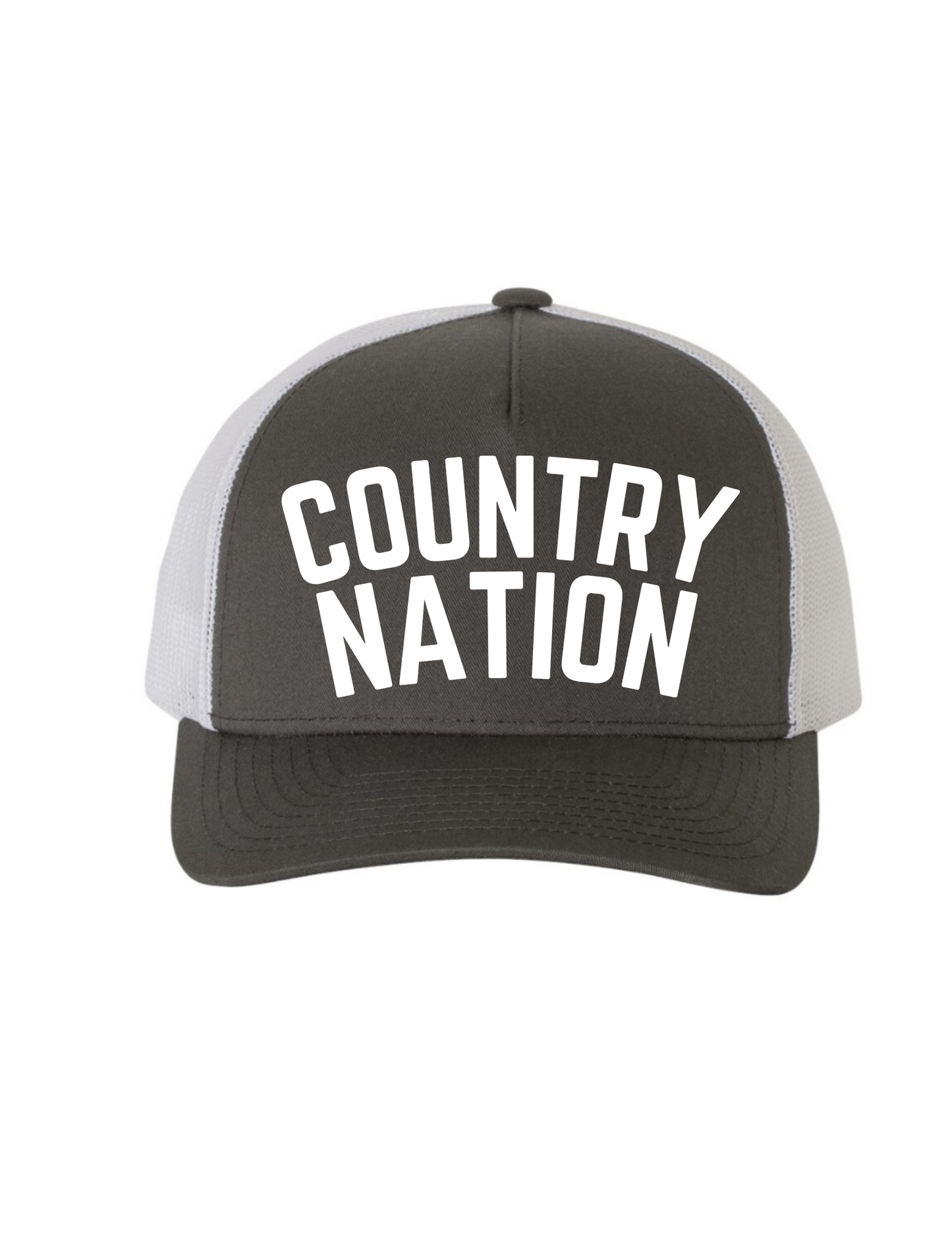 Country Nation Charcoal Trucker Hat