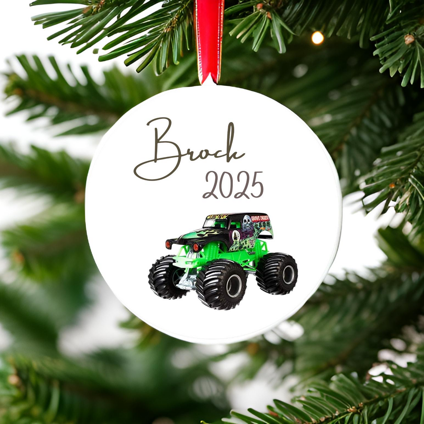 Monster Truck Ornament