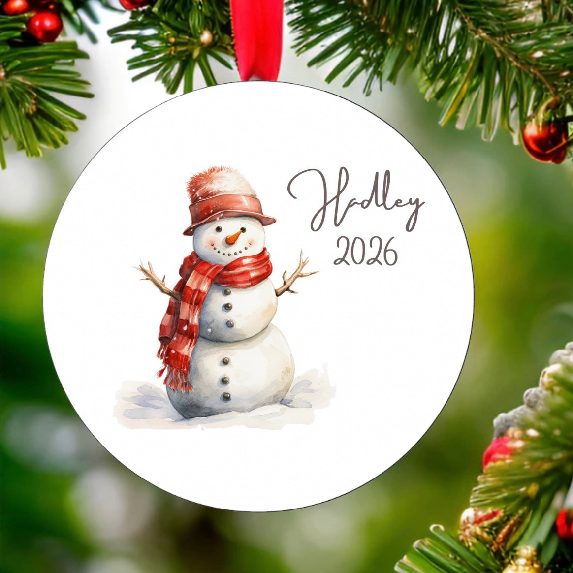 Snowman Ornament