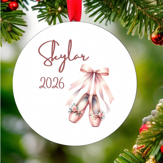 Ballerina Shoes Ornament