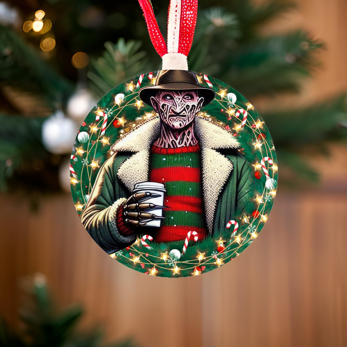 Horror Christmas Ornament