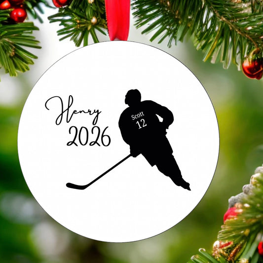 Hockey Player Ornament