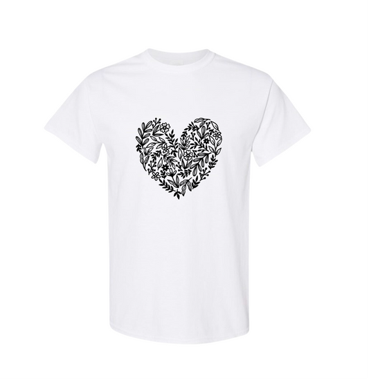 * Botanical Heart, T-Shirt