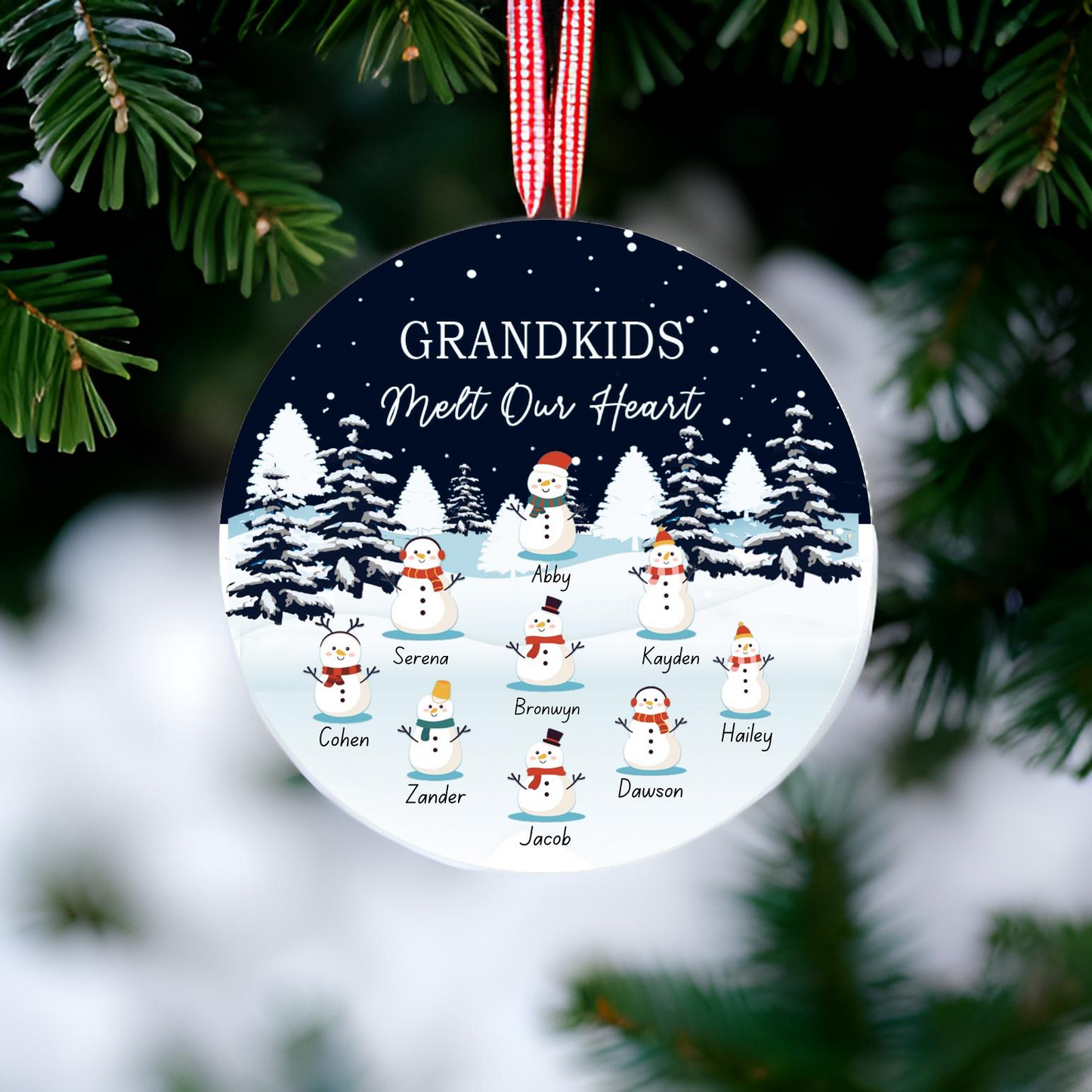 Grandkids Ornament