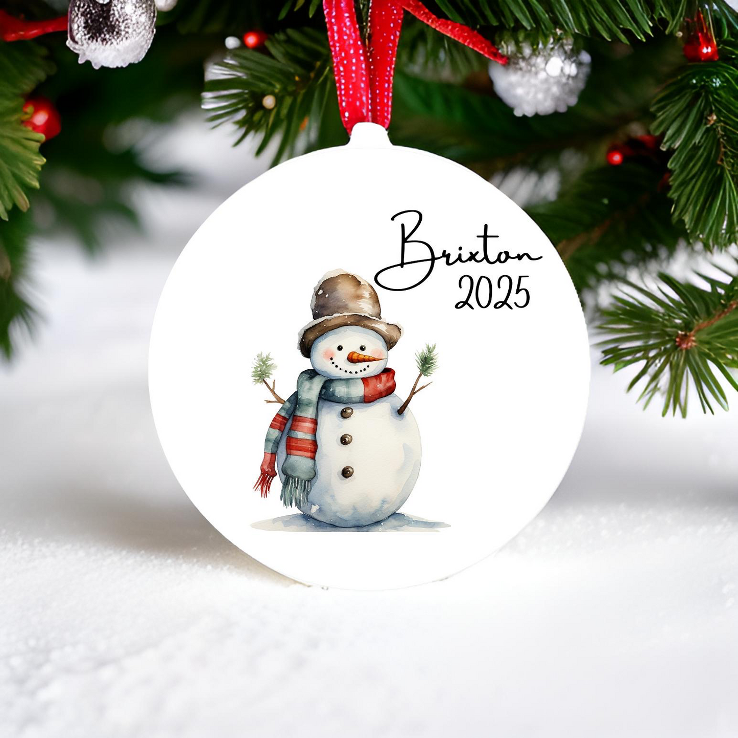 Snowman Ornament