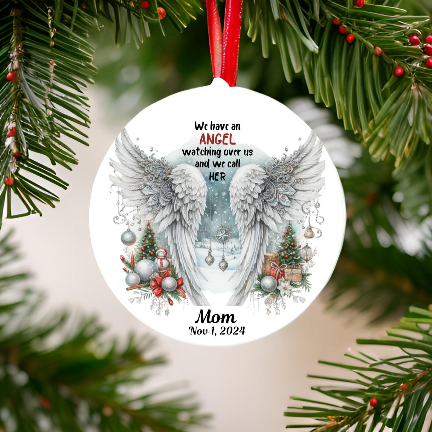 We Have An Angel Ornament