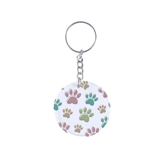 Paw Prints, Keychain