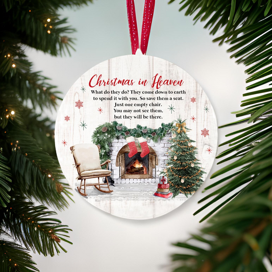 Christmas In Heaven Ornament