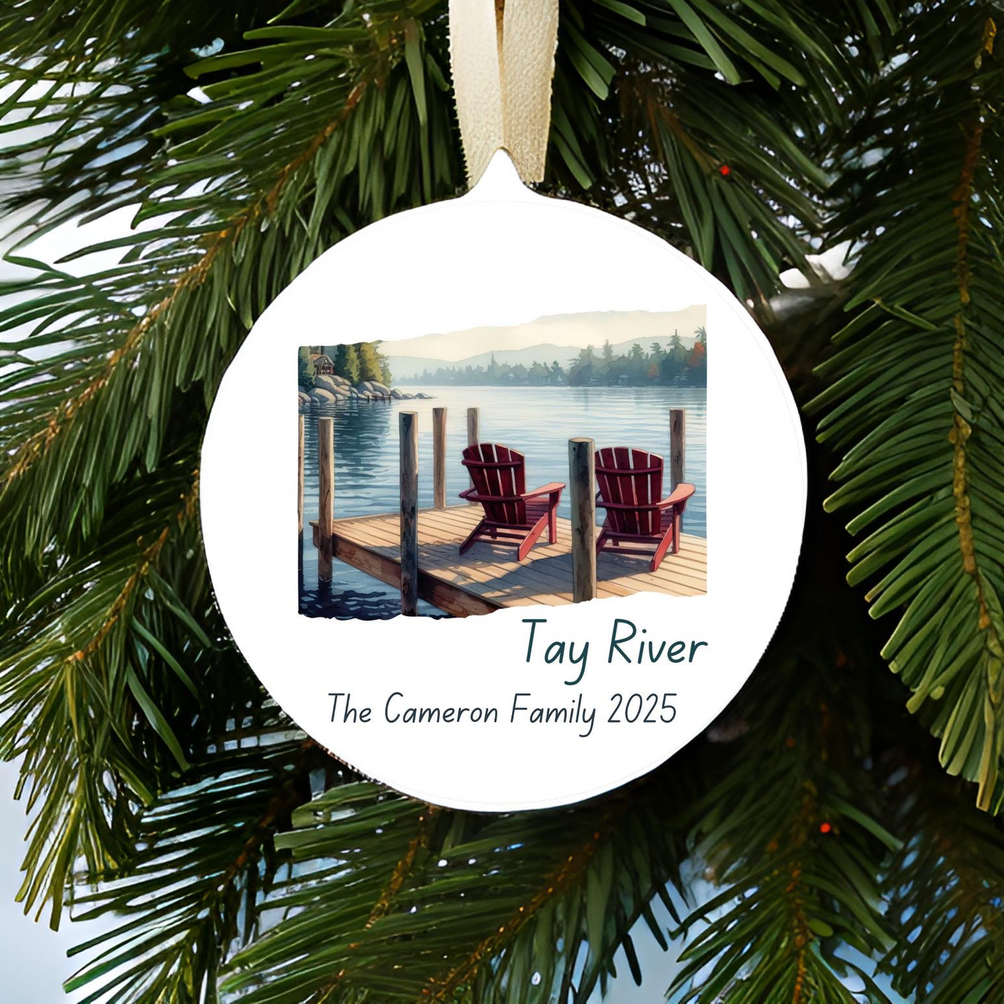 Cottage, Scenery Ornament