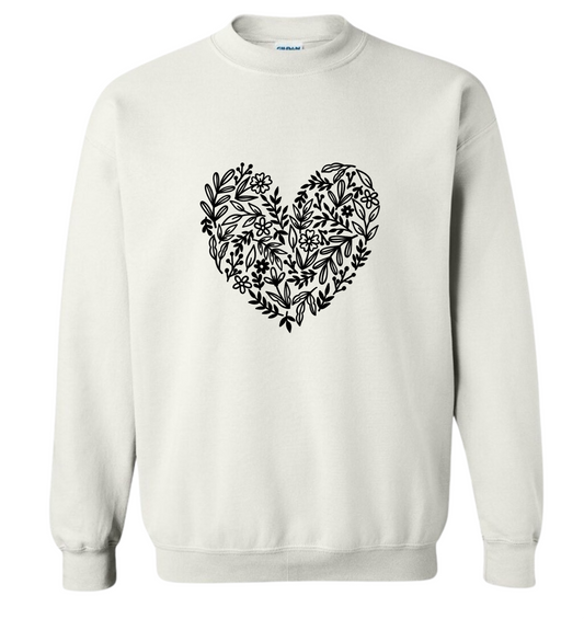 * Botanical Heart, Crewneck