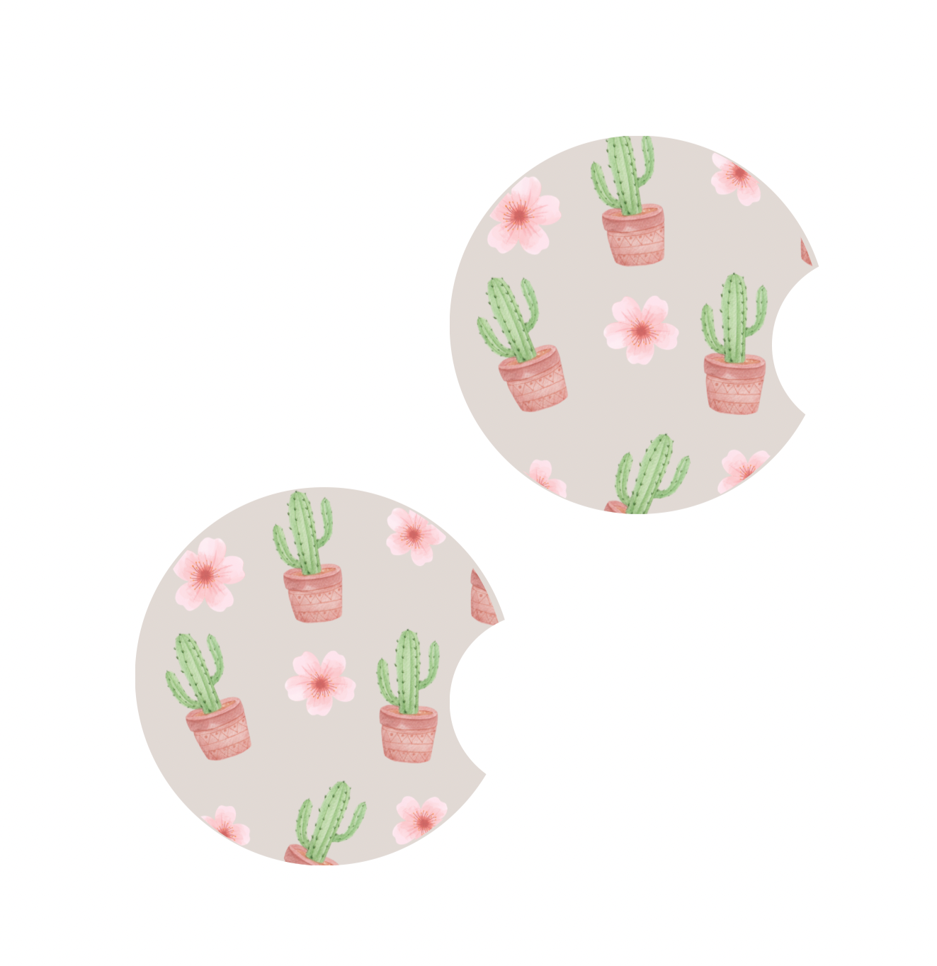 Blooming Cactus, Car Coaster