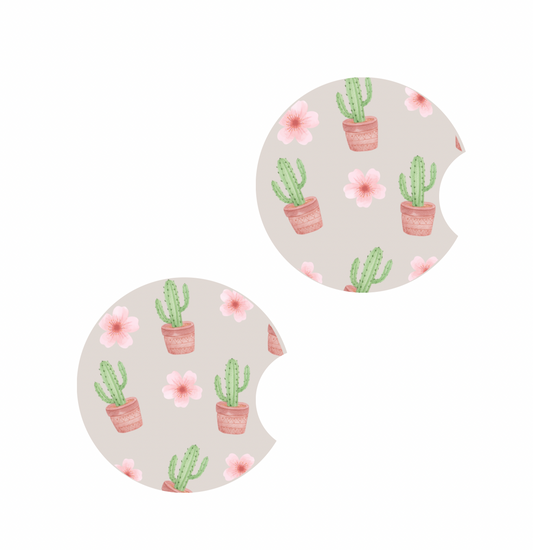 Blooming Cactus, Car Coaster